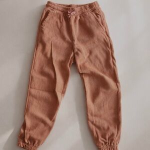 art class Rust-Colored Kids Jogger Sweatpants